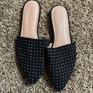Madden Girl by Steve Madden black studded Flats size 7